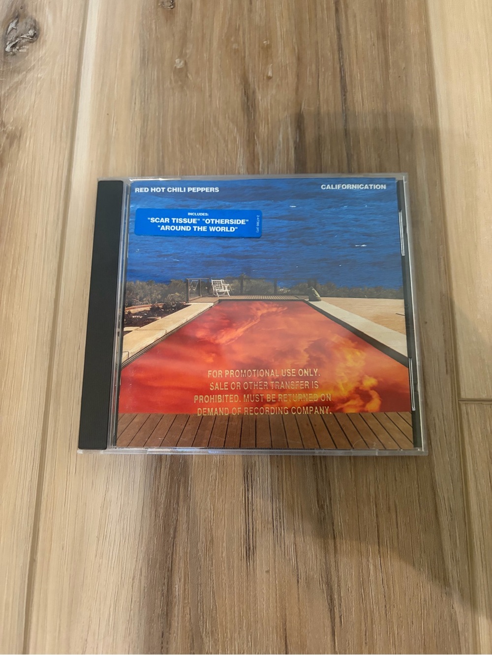 Red Hot Chili Peppers Californication Promo CD